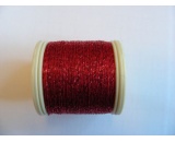 Metallic garen, rood