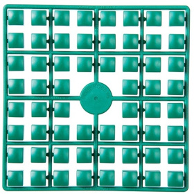 Pixelmatje XL smaragdgroen
