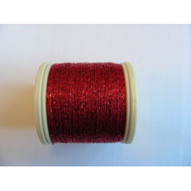 Metallic garen, rood